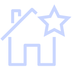 House with star icon