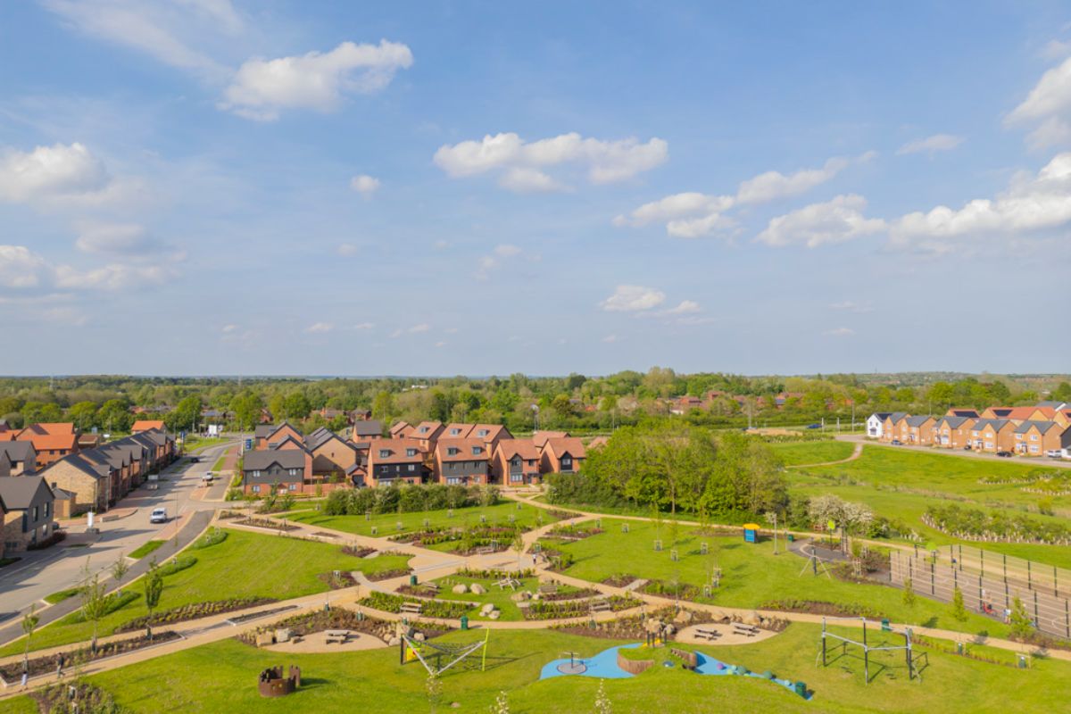 Drone shot of Whitehouse Park