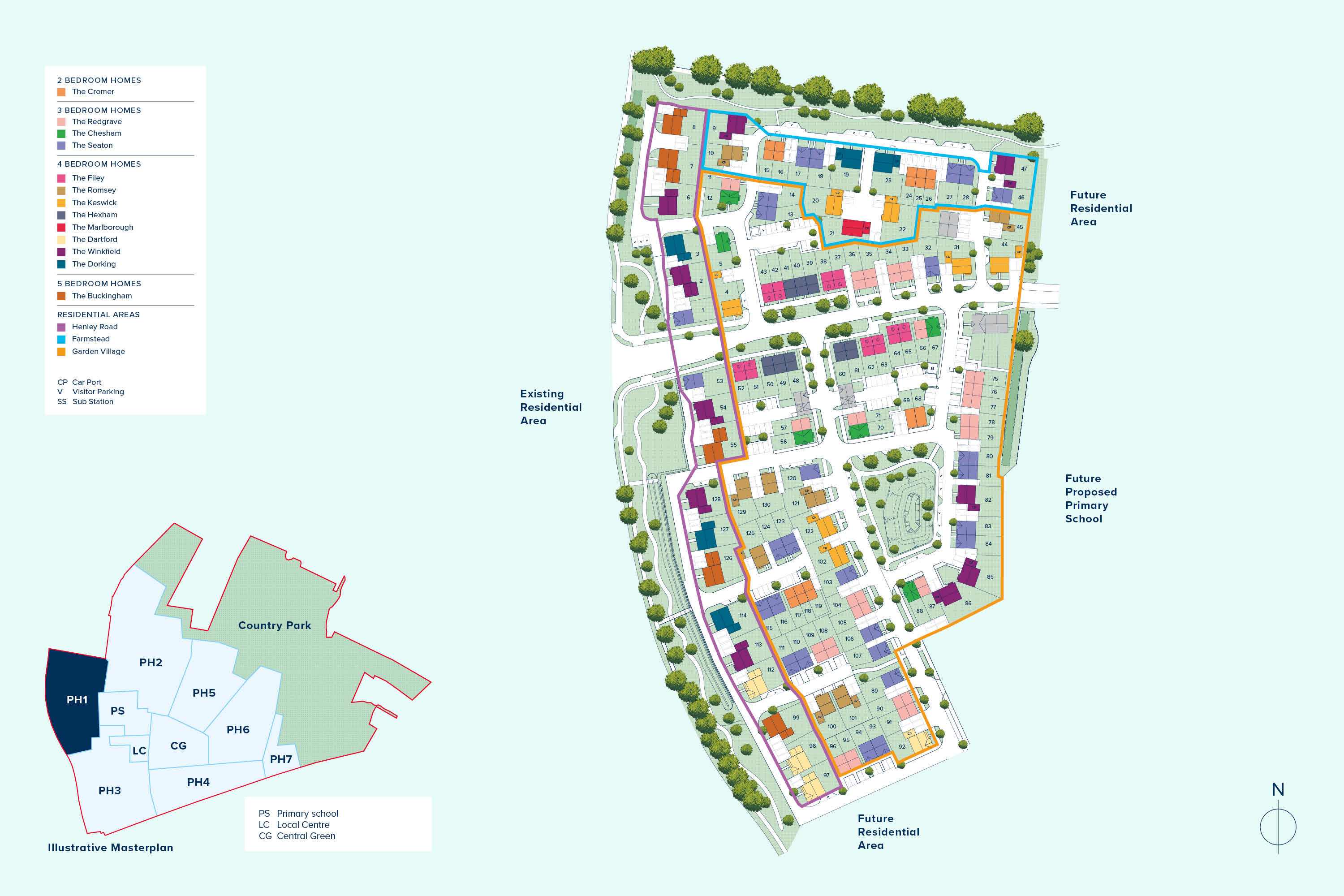 Henley Gate plan