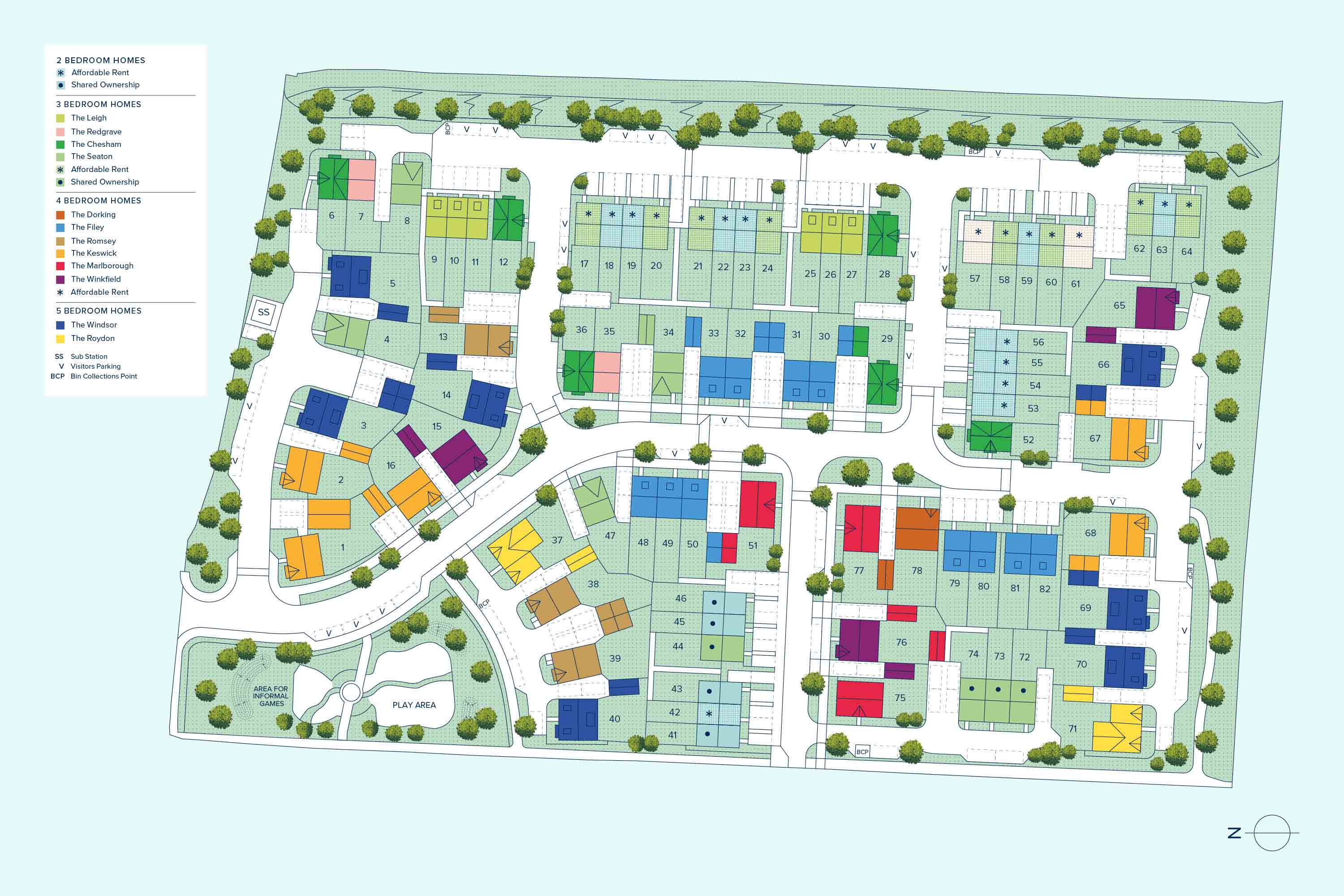 Lewin Park plan