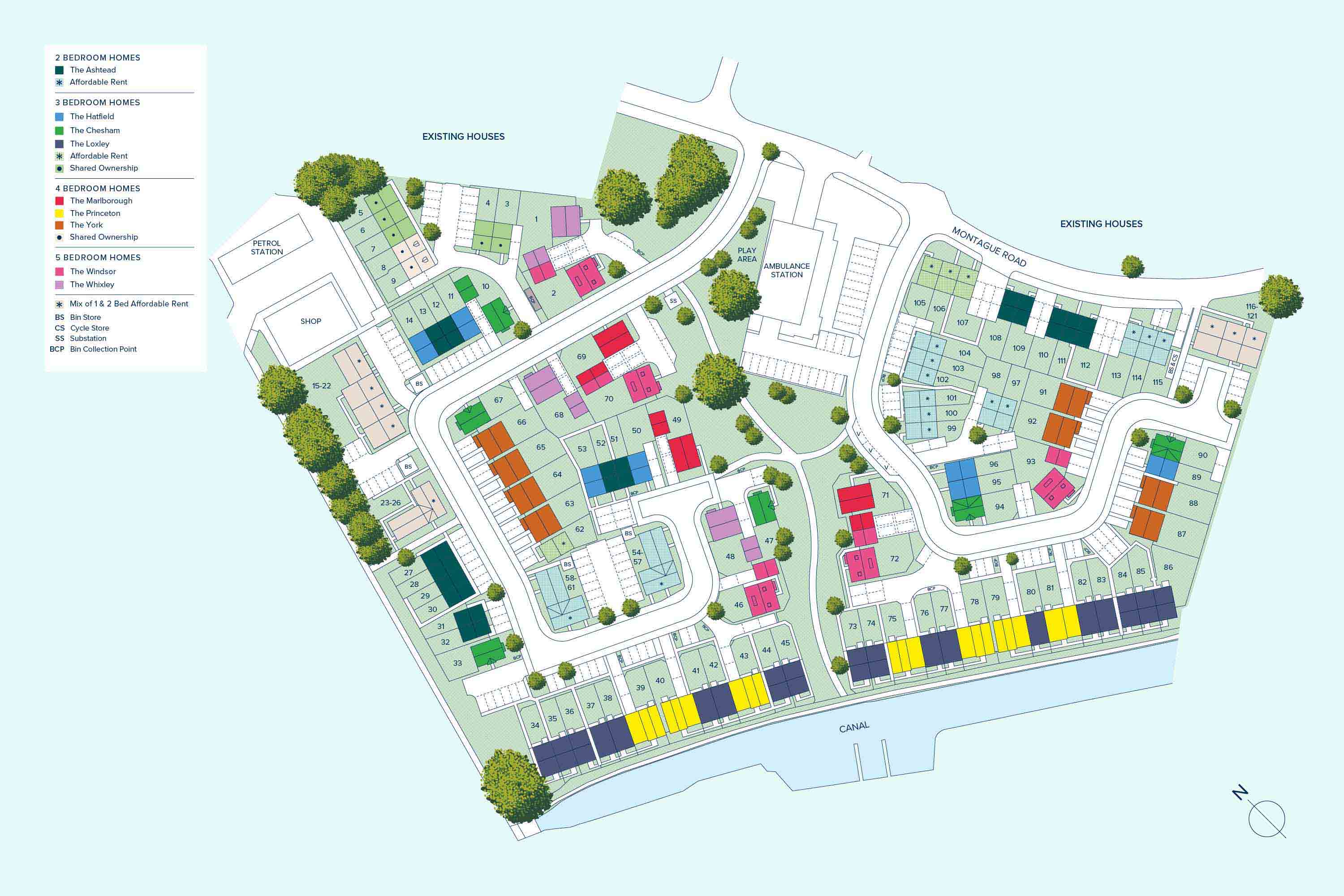 Montague Point plan