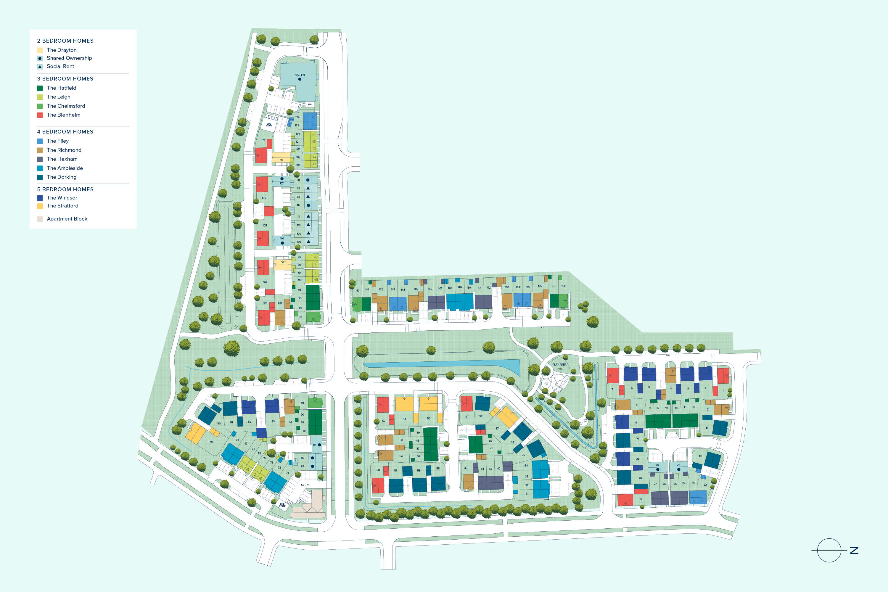 Crest Nicholson at Nobel Park plan